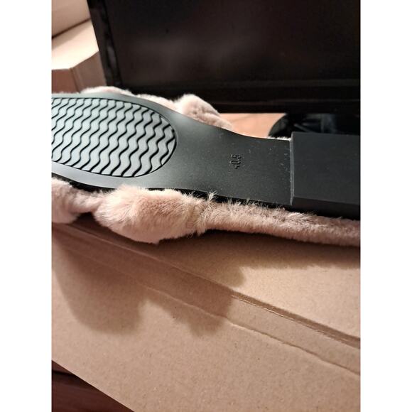 Dobolin Fur Slippers Size 9 (40.5) Tan Color - Picture 5 of 5